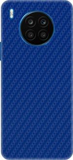 SRG INFOTECH Honor 50 Lite Mobile Skin (Sparrel Blue Carbon Fibre)