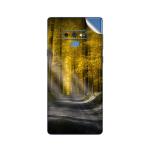GADGETSWRAP Printed Vinyl Skin Sticker for Samsung Galaxy Note 9 - Yellow Trees