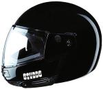 Studds Ninja Pastel Plain Full Face Helmet- Black (Xl)