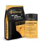 MyFitFuel MFF Whey Protein 80 | Whey Protein Concentrate Rich Chocolate Delight Powder 3 kg