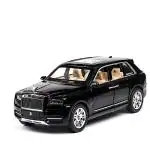 KTRS ENTERPRISE 1:32 Rolls Royce Cullinan Diecast Metal Pullback Toy car with Openable Doors & Light, Music Boys Gifts Toys for Kids - Multicolor