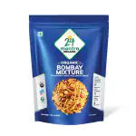 24 Mantra Organic 1800gm | Bombay Mixture 150gm | Pack of 12 | Made with Cold Pressed Oil | Handmade | Zero Cholestrol and Fat | Chemical Free & Pesticide Free