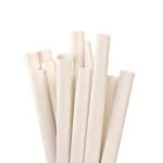 ABPP 12mm Disposable Paper Straw (40 straws) | Wide Paper Straws for Bubble Tea & Thick Shakes | Durable eco-friendly straws | Drinking straws for Restaurants, parties, or wedding