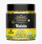 PAVITRANSH DRY FRUITS Premium Seedless GREEN Raisins 250g (250gm) | Amazing Quality Green Kishmish | Nutritious Dried Grapes | Rich in Iron & Vitamin B | Healthy Sweet Treats