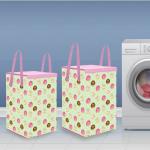 PrettyKrafts 50L & 75L Freestanding Laundry Hamper Collapsible Laundry Basket (Pack of 2)