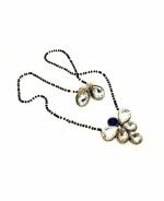 Jn Handicraft Alloy Gold, Black Jewel Set For Women