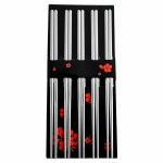 kunya Reusable Metal Stainless Steel Plain Chopsticks Dishwasher Safe Lightweight(pack of 2)