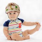 Pseudo Baby Safety Helmet Adjustable Size Baby Learn to Walk Or Run Soft Safety Helmet For Kids (PEACH)