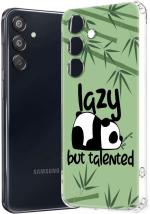 Fashionury Back Cover for Samsung Samsung F15 5G (Green, Black, Silicon, Pack of: 1)