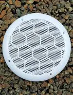 LJL Traders Exhaust Fan cover/Mosquito Net/ 6 inch Round, 1 Piece