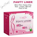 Cailin Care Neem infused Daily Use Panty Liner for Women (Pack of 60 Large Liners) (Large Size - 180mm)