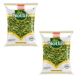 Notlih 400g Fennel Seeds | Hari Saunf | Premium Quality Green Saunf | (200g x 2)
