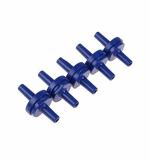 Vayinato Blue Plastic Blue One Way Non-Return Valve Check Aquarium Air Pump (Pack Of 5)