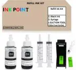 INK POINT Printers Cartridges HP 678, 802, 803, 805, 901, 818, 21, 22, 27, 28, 46, 56, 57, 680, 685, 703, 704, 808, 818, 900, 920, 960 Black Ink Bottle pack of 8