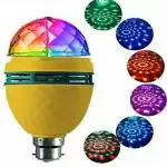 RSCT 360 Degree Rotating LED Crystal Bulb Magic Disco LED Light,LED Rotating Bulb Light Lamp for Party/Home/Diwali Decoration