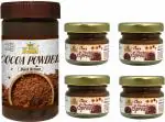 Mr.Kool Dark Brown Cocoa Powder 100gm and Choco Hazelnut Spread 25gm x 4pcs.Pack of 2