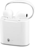 Techel True Wireless 46 Earbud HeadphoneHeadphone Earphone , White