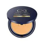 CVB C02 2 in 1 Teint Matt Foundation Pressed Compact Powder for Matte Finish (04 Natural Nude,10g)