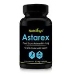 Nutriosys Astaxanthin 4Mg, Naturally Sourced From Algae, Supports Antioxidant Brain, Eye And Skin Health, 90 Veg Capsules