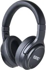 Igrid Hush Ig-8100 Black Over-Ear Wireless Bluetooth Headphone With Anc