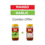 RAVIS PICKLE COMBO PACK 300GM (PACK OF 2) MANGO+ GARLIC