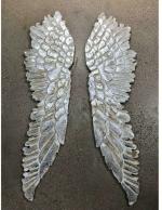 VAS Collection Home WINGS 0060 Pack of 2 (27 inch X 12 inch, Multicolor)