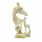 pujaNPujari Giraffe Sculpture Showpiece Statue - Giraffe Family Set Animal Figurine Big Size for Home Decor and Office
