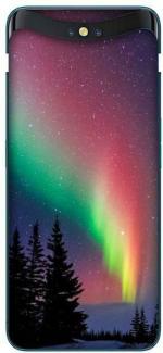 aadia Oppo Find X Matte Vinyl Nature Printed Mobile Skin Sticker with Scratch Resistant Lamination