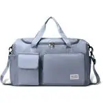 HAORTEX travel bags for women packing cubes for travel cabin suitcase duffle bags dopp kit samsonite luggage sale luggage bag ship luggage luxury luggage luggage shipping services (GREY)