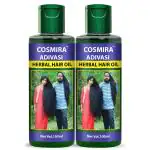 Cosmira Adivasi-Hair-Oil Adivasi-Herbal-Hair-Oil Adivasi-Oil Adivasi-Hair-Growth-Oil Adivasi-Ayurvedic-Hair-Oil Hair-Oil-Adivasi Aadimanav-Oil 200ML (PACK OF 2)