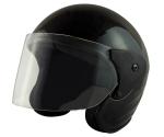 Sage Square Deltz Two Wheeler (ISI Marked) Helmet for Men, Women (M - M, Black Glossy)