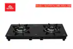 Hennox Orchid Gas Stove || 2 Burner || Toughened Glass || ISI Certified