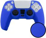 Microware Controller Case Cover for PS5 Case Controller,Blue
