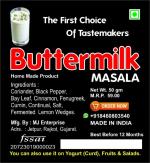 MJ PATIDAR & SON'S VN 100% Natural & Organic Butter Milk Masala ( Chaas Masala ) 50 Gm pack of 2