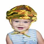 Pseudo Baby Safety Helmet Adjustable Size Baby Learn to Walk Or Run Soft Safety Helmet For Kids (Yellow)