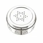 NEELAM Stainless Steel Kothimbir /Dhaniya /Coriander Dabba Size No.9 - 775 ml