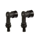 Deutsche Black Spark Plug Cap Tvs Star (Pack Of 2)