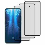 Kite Digital Vivo V17 Pro Matte Finish (Black) Tempered Glass Screen Protector with Edge to Edge Coverage - Easy Installation Kit (Pack of 3)