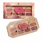 Soniya Cosmetics 12 Colors Eyeshadow Palette Shimmery Finish Long Wearing And Easily Blendable Eye Makeup Palette With Flawless Finish.(Multicolor 2)