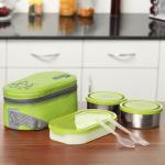 Zabolo Executive 3 Containers Lunch Box (1100 ml)