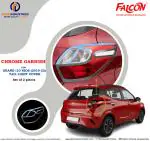 FALCON CAR TAIL LIGHT COVER CHROME FOR GRAND i10 NIOS 2019 ONWARDS