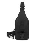 Carry Trip Professional Outdoor Crossbody Tactical Chest Bag Best for Sport Camping, Hiking Multipurpose Bag (Black)