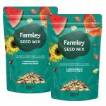 Farmley Dry Fruit Seed Mix 400g Chia seeds, Pumpkin seeds, Flax Seed & More Seed, Roasted seeds