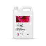 Qssiy Front & Top Load Washing Machine Fabric Liquid Detergent| Laundry Liquid Detergent| Ultimate Cleaning Solution| Rose Scent| 5 Litres