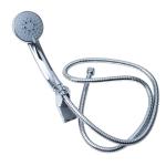 PARRYWARE Multi Flow HAND SHOWER ( Chrome ) | Dia 80mm Round Shower Head | 5 Type of Flow | 2-4 inches Head Size | Hand Shower Head for Bathroom / Toilet | With Wall Hook, Pipe | T9982A1