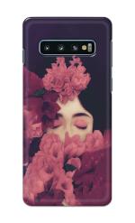 Tweakymod Printed Shy Girl Back Cover For Samsung S10 Plus
