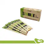 BONGCHIE Thrice A Day Organic Hemp Rolling Papers l King Size Slim with Perforated Filters (3-Pack)