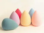 ShopiMoz (6PC) Beauty Blender Set Makeup Sponge Blending Face Makeup, Foundation Cleaner Puff
