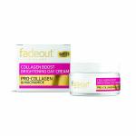 Fadeout Brightening Collagen Boost Day Cream with SPF25 50ml | Skincare with Niacinamide, Rosehip Seed Oil & Sacha Inchi Oil
