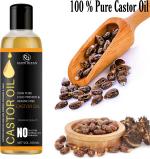 GLOW OCEAN - GLOW EVERYDAY Cold-Pressed 100% Pure Castor Oil Hair Oil (100 g)